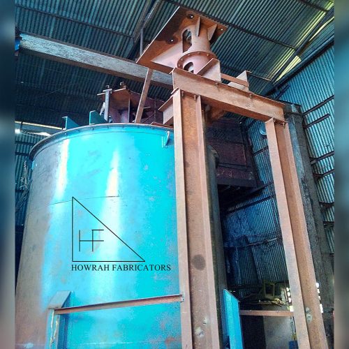 Acid Storage Tank With Agitator System