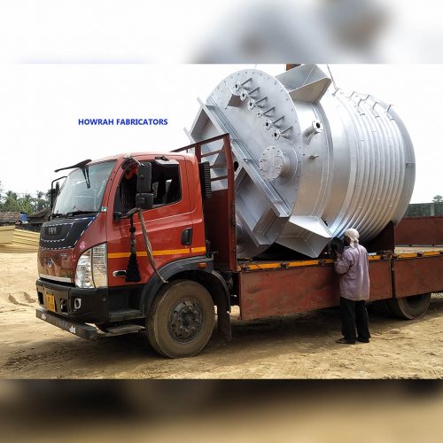 Tank For Acid Storage With Heating Coil Arrangement System